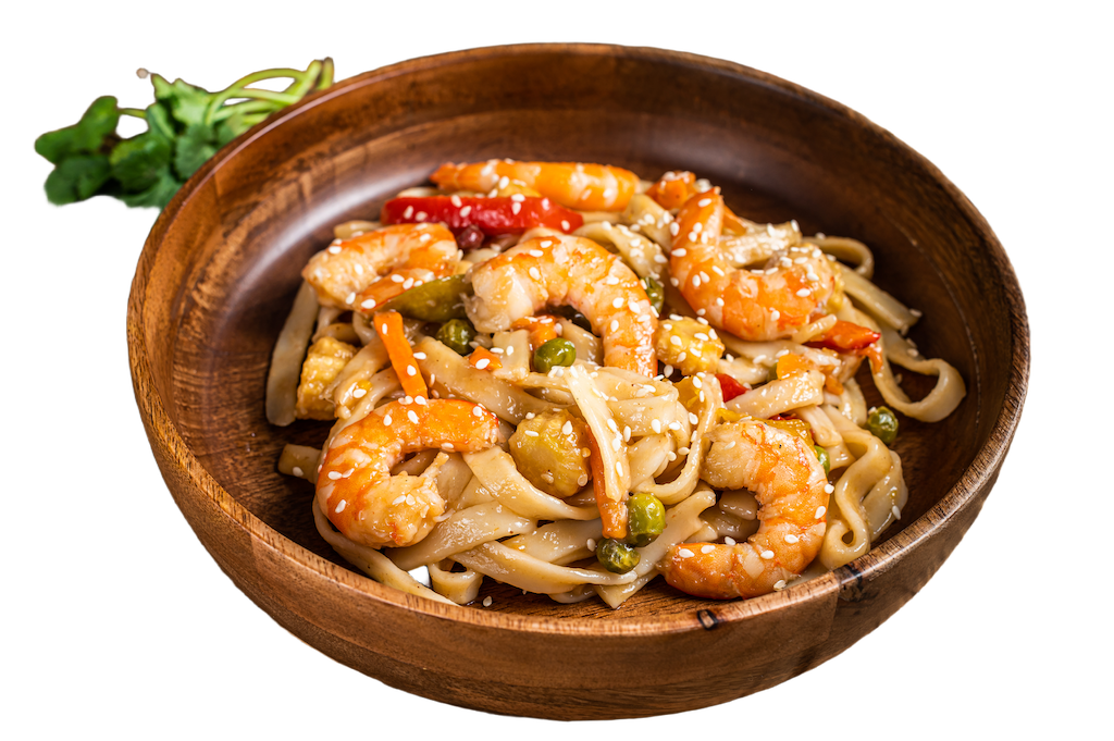 42. UDON WOK - Garnelen